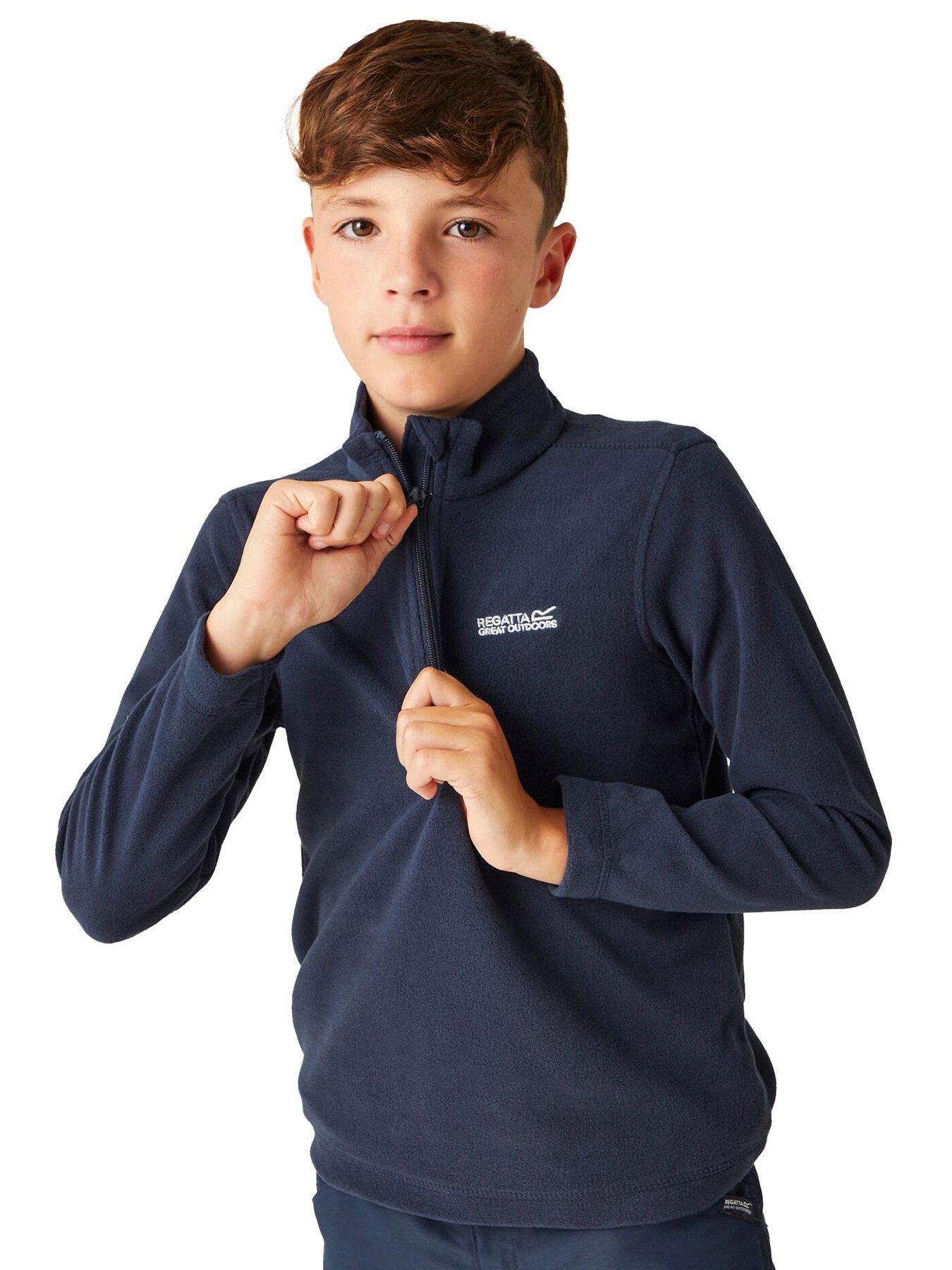 Regatta Kids Hot Shot Ii 1/4 Zip Fleece