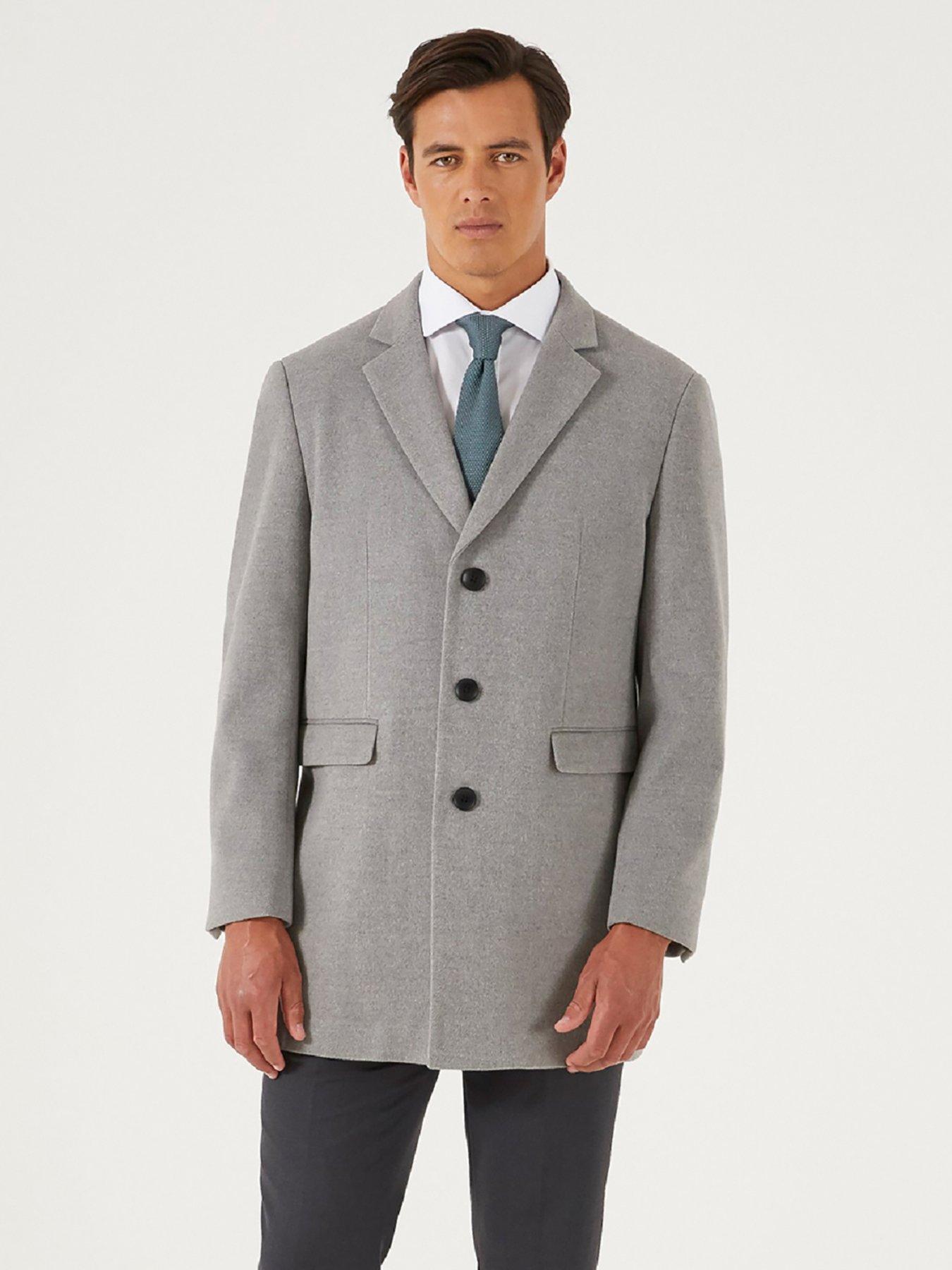Skopes Fairlop Overcoat - Silver | very.co.uk