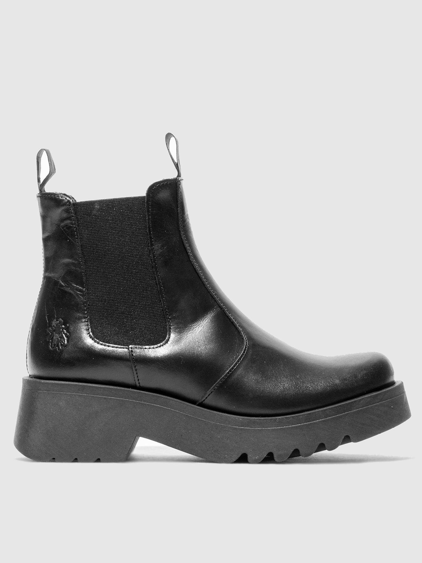 undefined Medi Ankle Boots - Black