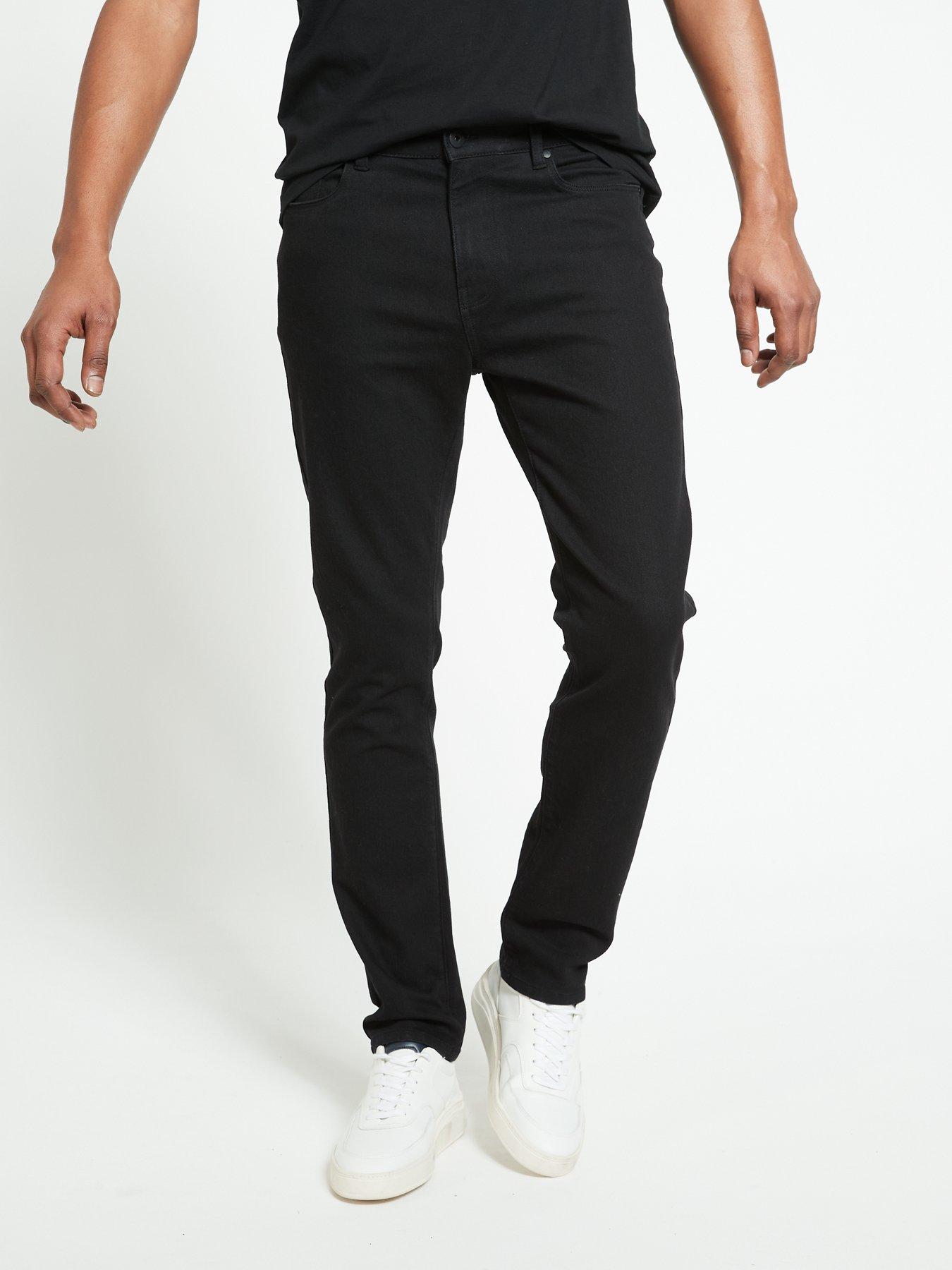 Everyday Stretch Slim Leg Jeans Black very.co.uk