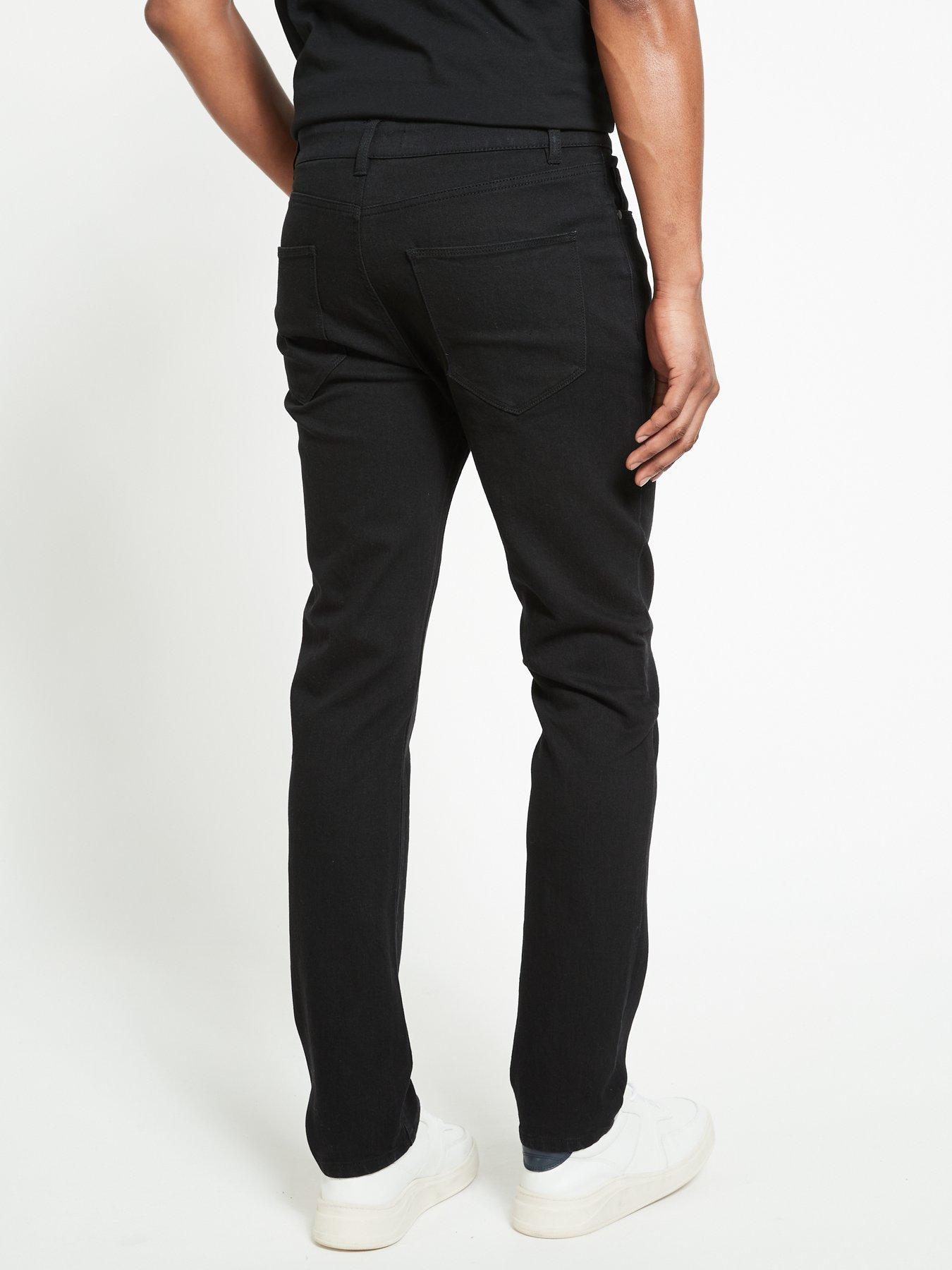 Everyday Stretch Slim Leg Jeans Black very.co.uk