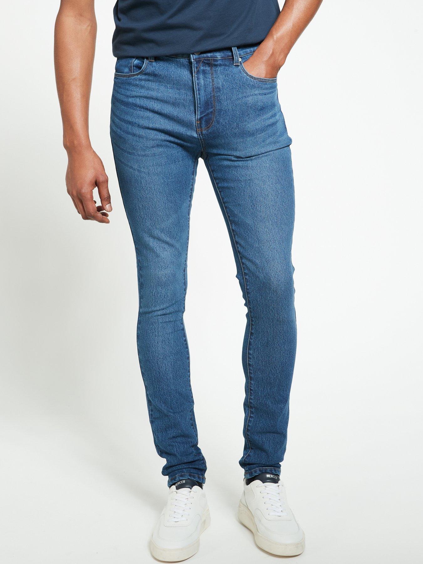 Mid store slim jeans