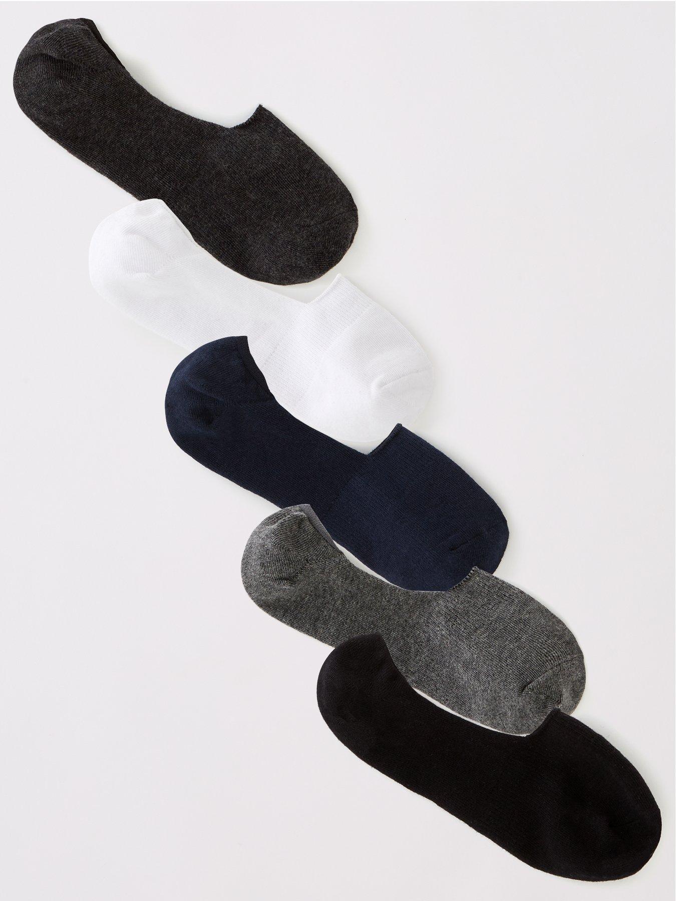 undefined Invisible Socks (5 Pack) - Multi