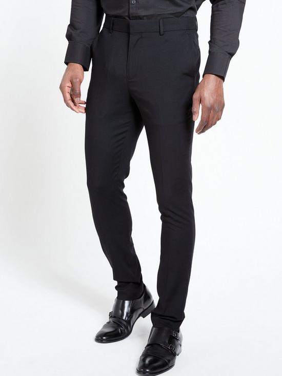 front image of everyday-skinny-formal-trousers-black