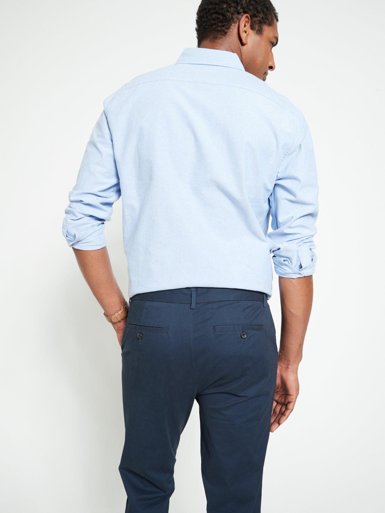 Image 5 of 6 of Everyday Slim Chino Trousers - Navy