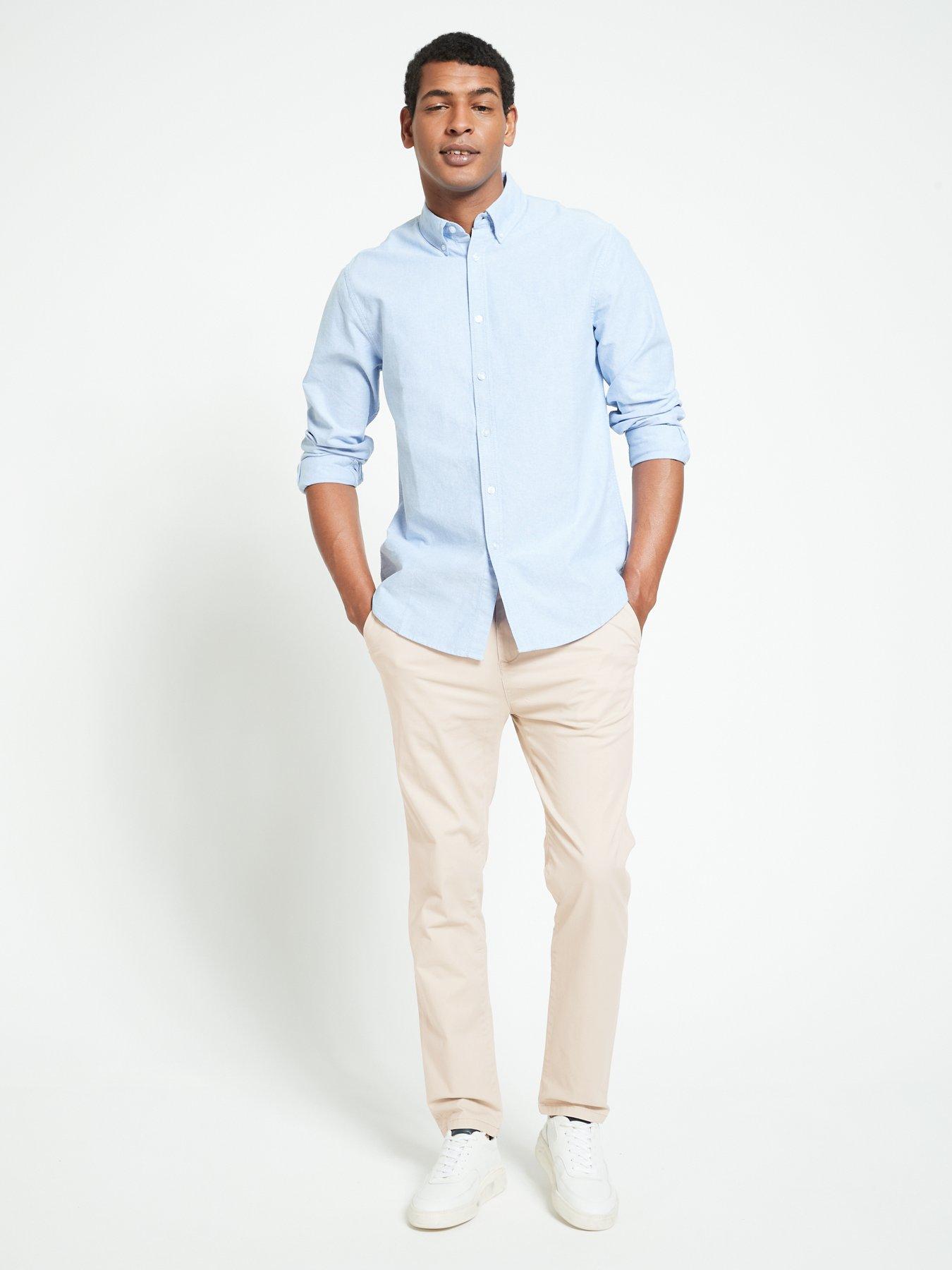 Pastel blue hot sale chinos