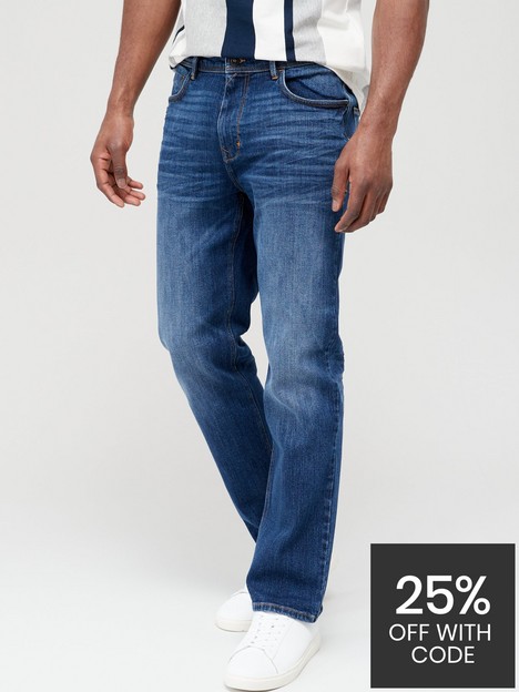 very-man-premium-straightnbspstretch-jeans-mid-blue