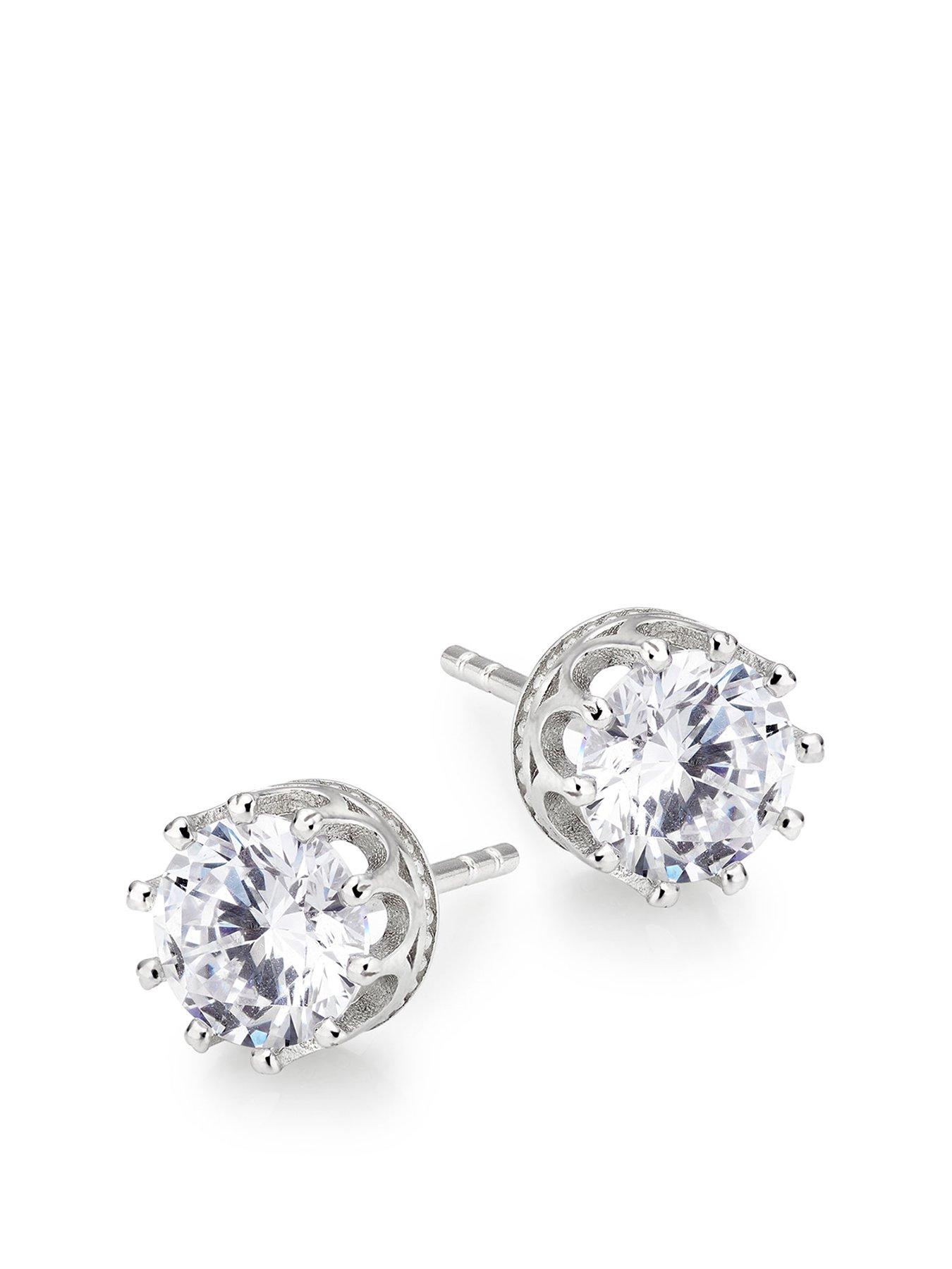 Beaverbrooks cubic deals zirconia earrings