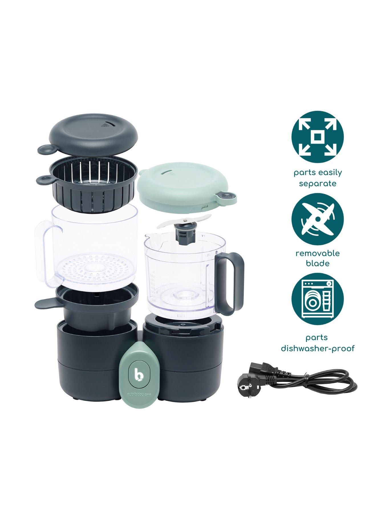 Image 5 of 8 of Babymoov Nutribaby One Baby Food Processor/Blender/Steamer - Black