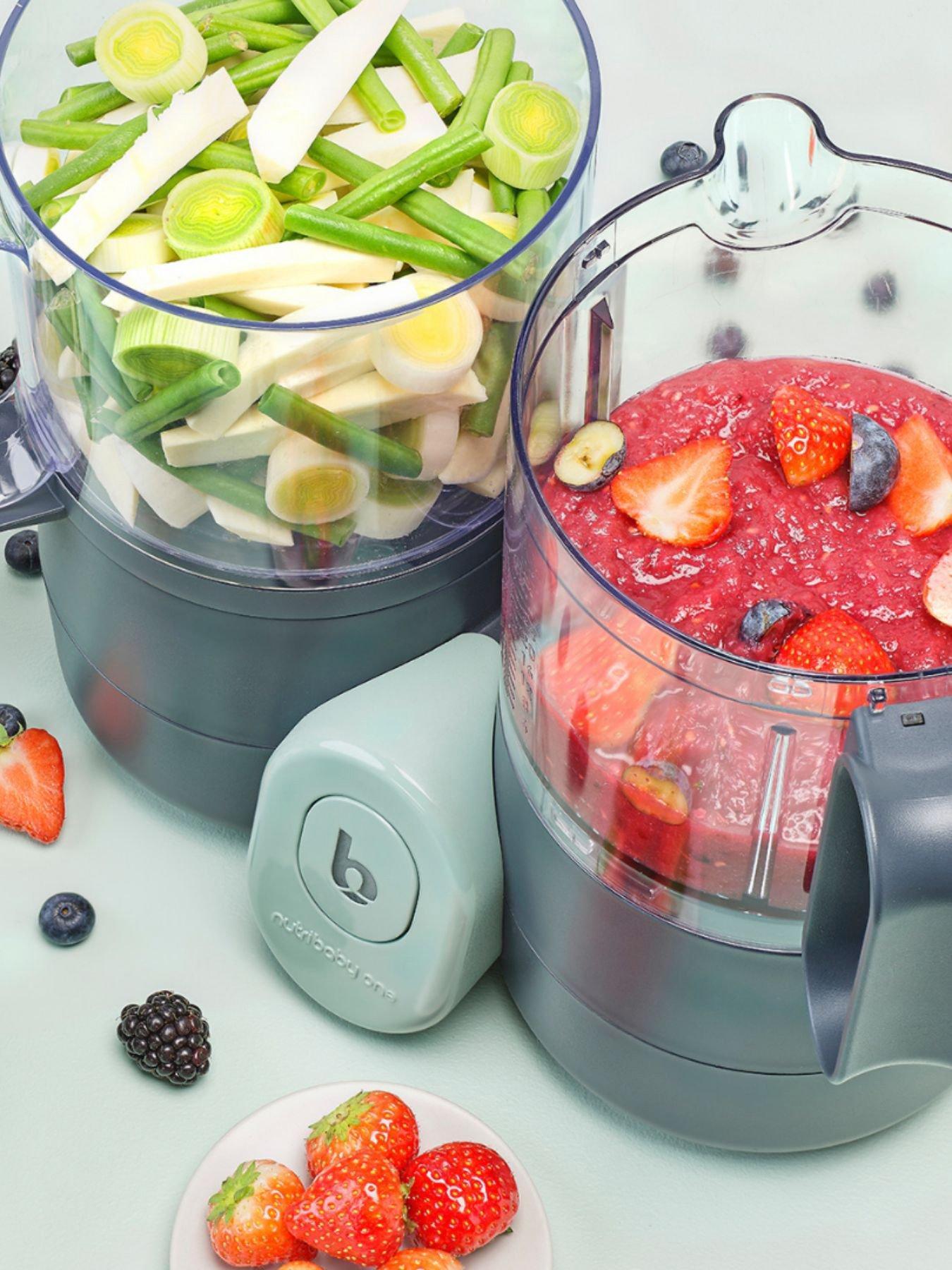 Image 6 of 8 of Babymoov Nutribaby One Baby Food Processor/Blender/Steamer - Black