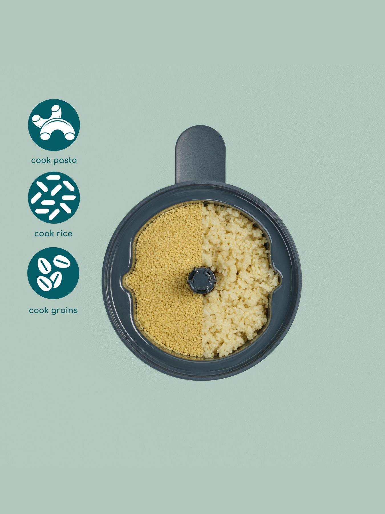 Image 7 of 8 of Babymoov Nutribaby One Baby Food Processor/Blender/Steamer - Black