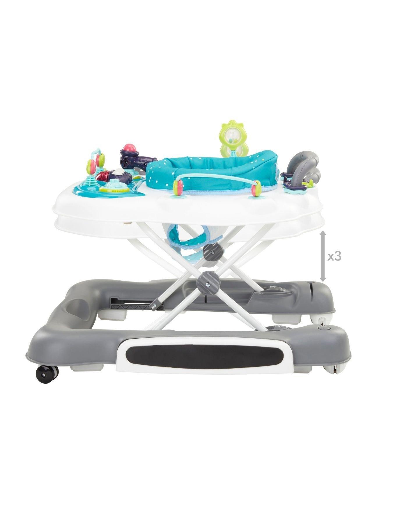 Babymoov 5-in-1 Walker & Rocker - Blue – Mamas & Papas IE