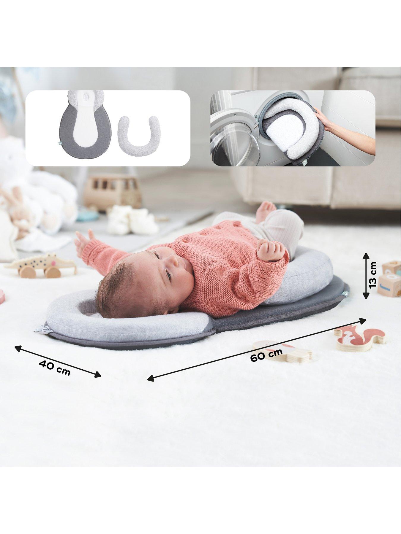 Image 7 of 7 of Babymoov Cosydream Newborn Cuddle Baby Nest/Support Lounger - Smokey (0-3 months) - Grey