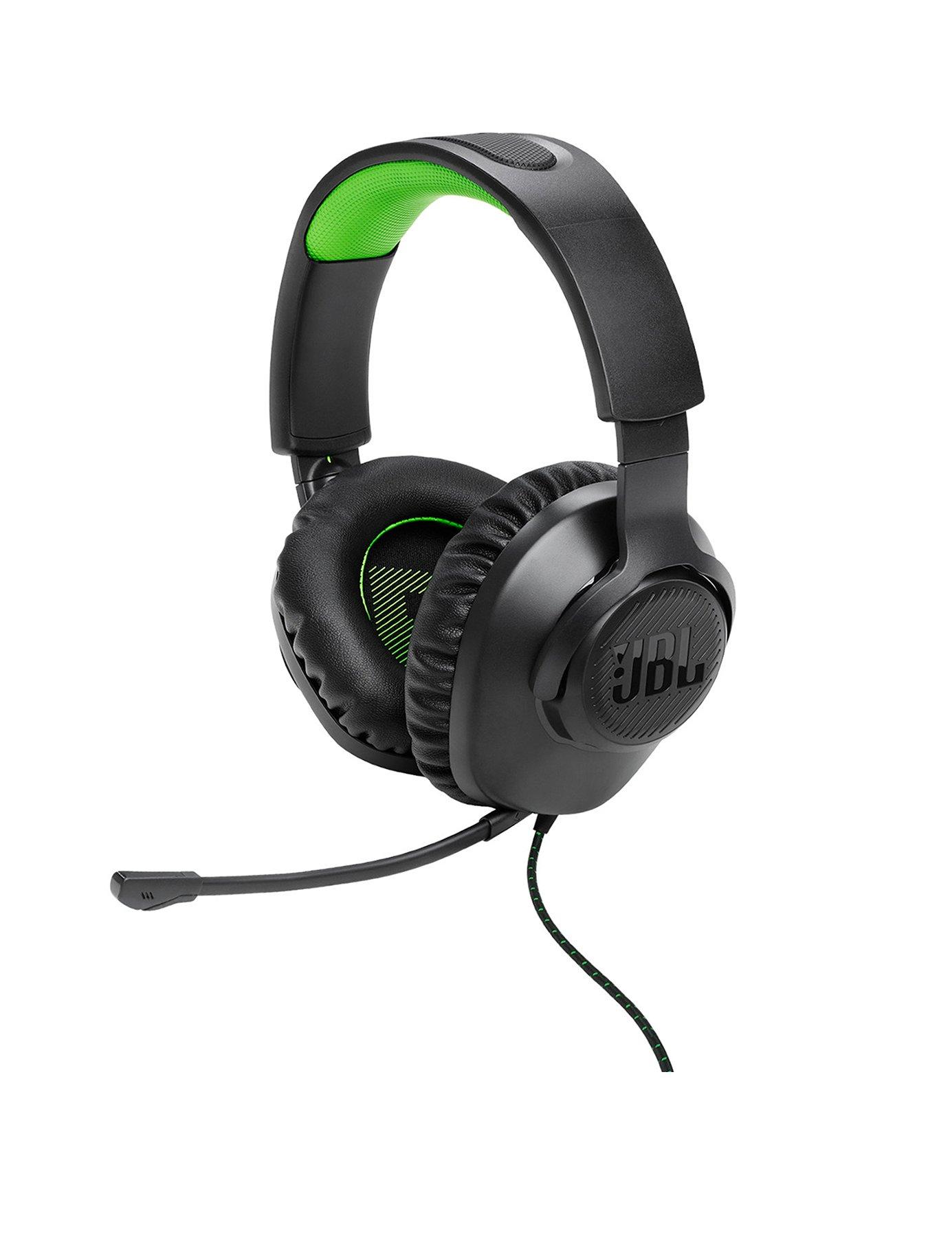 JBL Quantum 100 Surround Sound Multi Platform Wired Gaming Headset - Black  (Renewed)