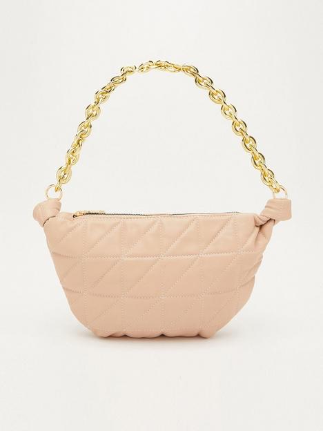 quiz-faux-leather-quilted-bag
