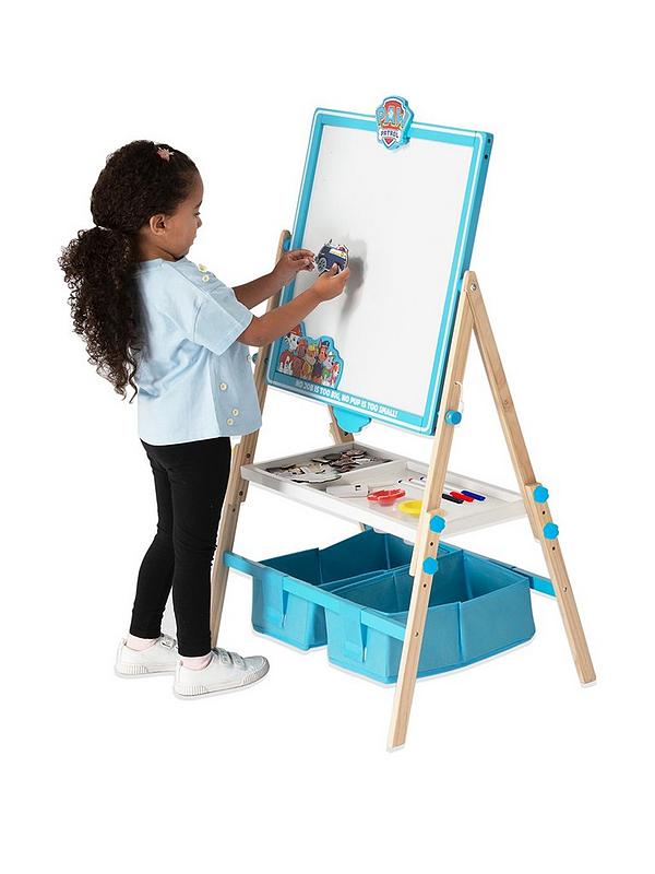 Image 2 of 7 of Paw Patrol Wooden Rotating Floor Standing Easel