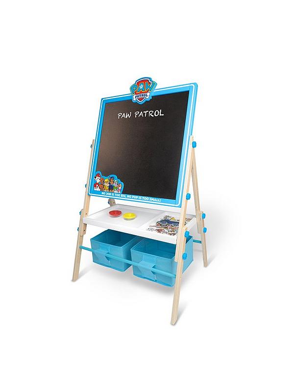 Image 4 of 7 of Paw Patrol Wooden Rotating Floor Standing Easel