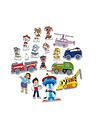Image thumbnail 5 of 7 of Paw Patrol Wooden Rotating Floor Standing Easel