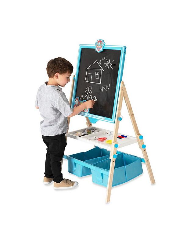 Image 6 of 7 of Paw Patrol Wooden Rotating Floor Standing Easel