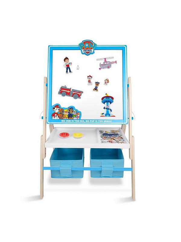 Image 7 of 7 of Paw Patrol Wooden Rotating Floor Standing Easel