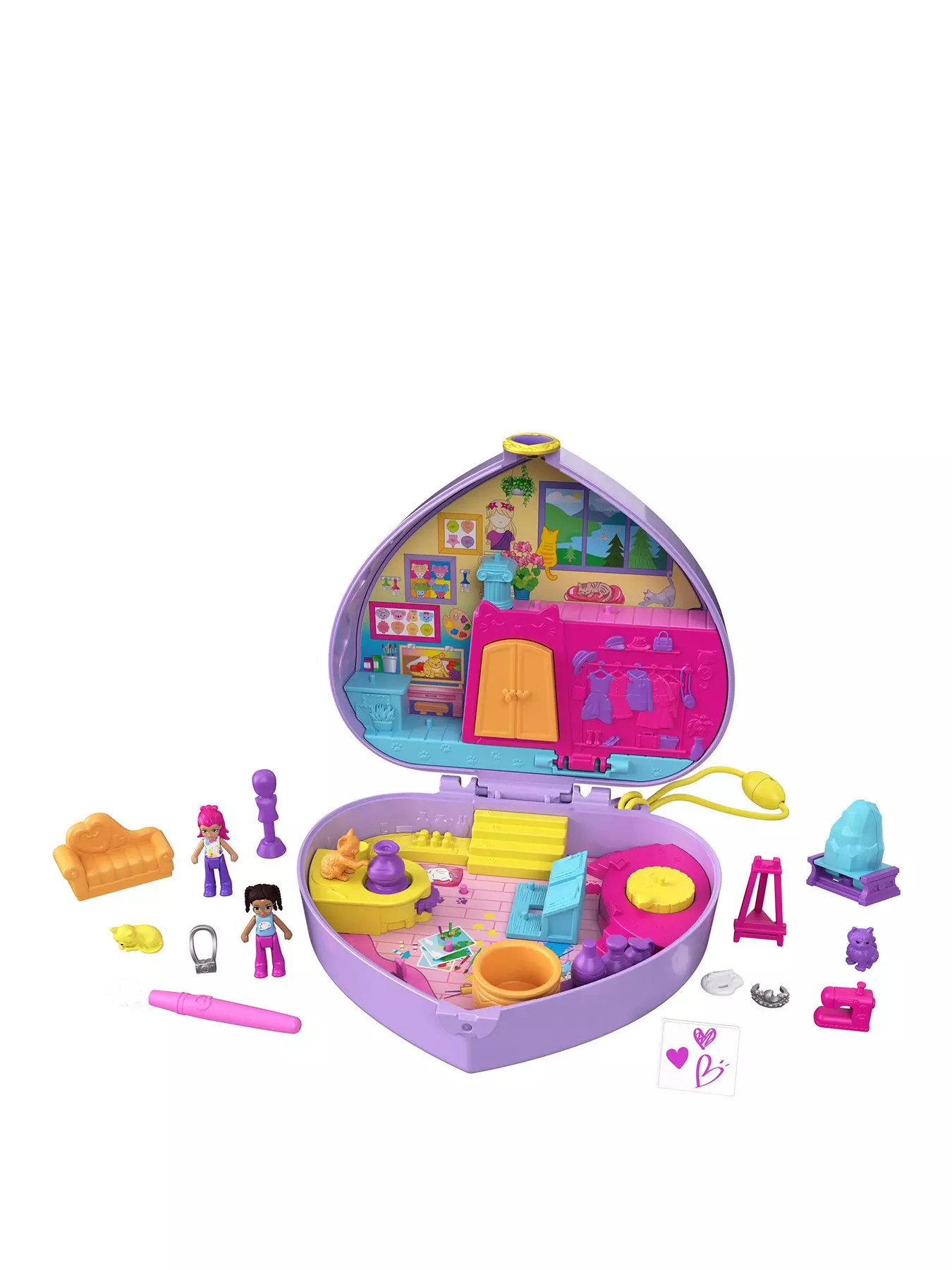 polly pocket sparkle style house