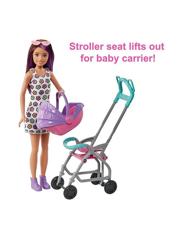 Image 3 of 6 of Barbie Skipper Babysitters Pushchair and 2 Dolls Playset