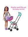Image thumbnail 3 of 6 of Barbie Skipper Babysitters Pushchair and 2 Dolls Playset
