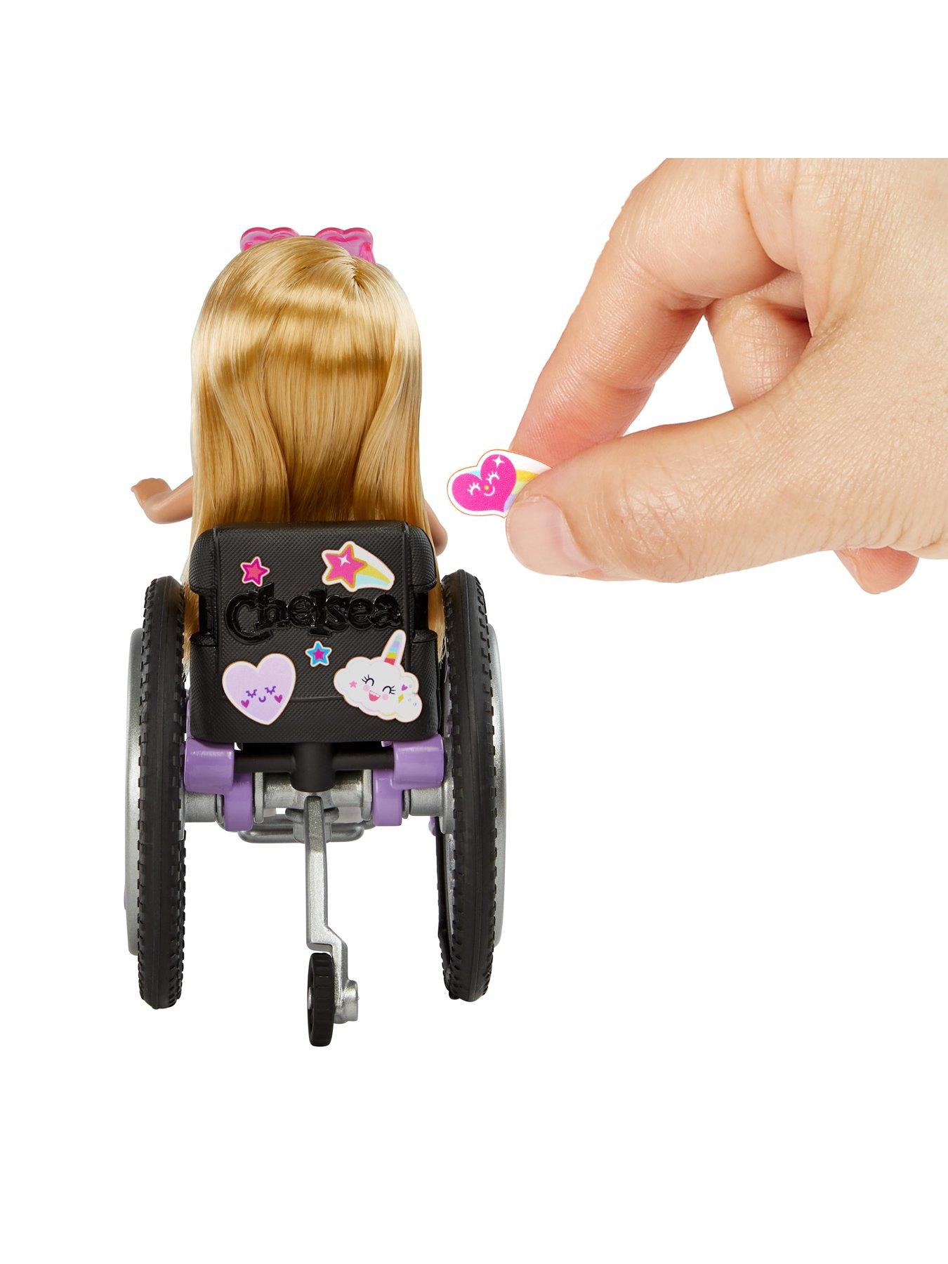 Image 3 of 5 of Barbie Chelsea&nbsp;Doll with Wheelchair and Ramp - Blonde