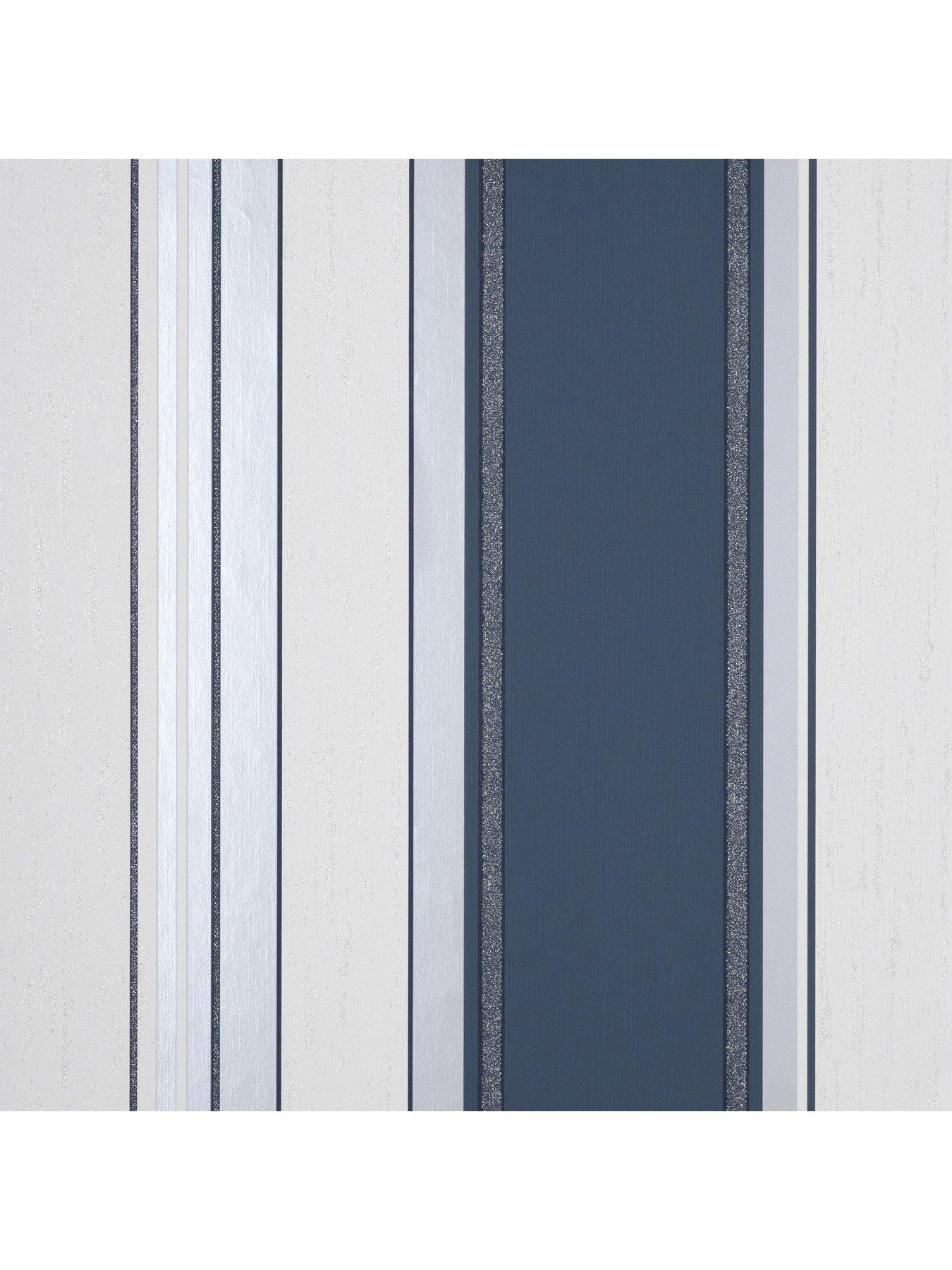 Product photograph of Crown Synergy Stripe Sidewall Wallpaper from very.co.uk