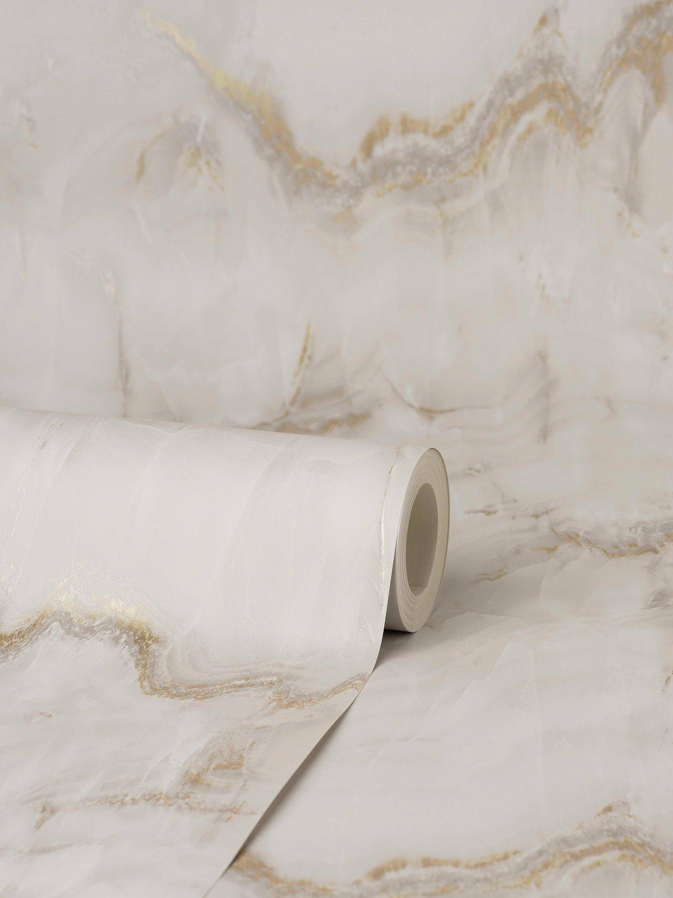 Image 3 of 3 of Crown Aura Marble Wallpaper