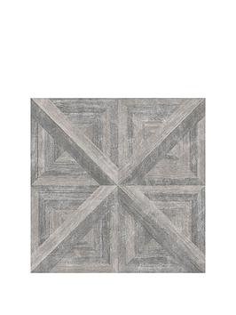 Product photograph of Floor Pops Pack Of 10 Townhouse Peel Amp Stick Floor Tiles from very.co.uk