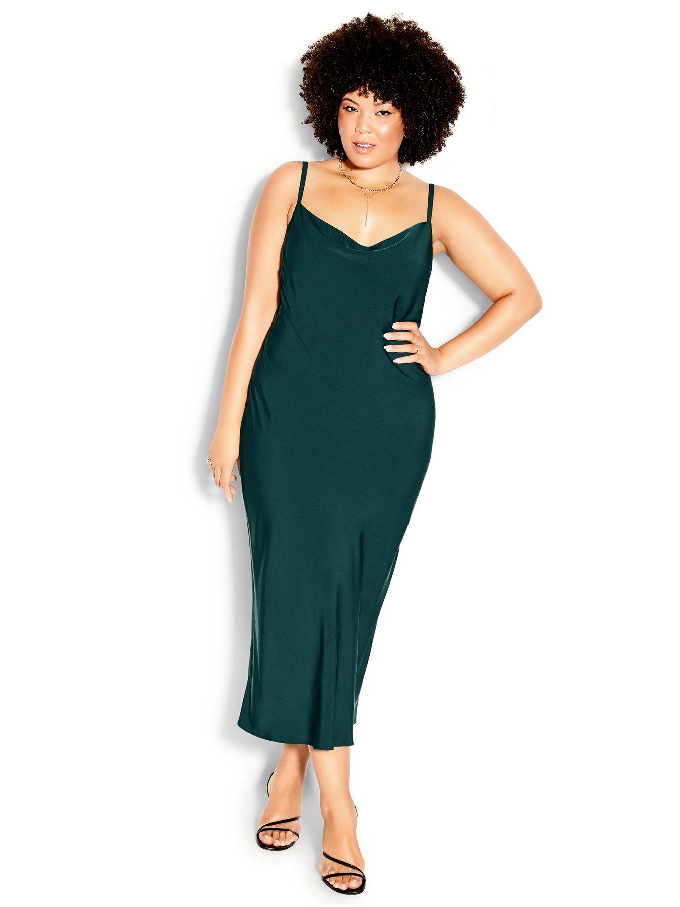 Shimmer slip clearance dress