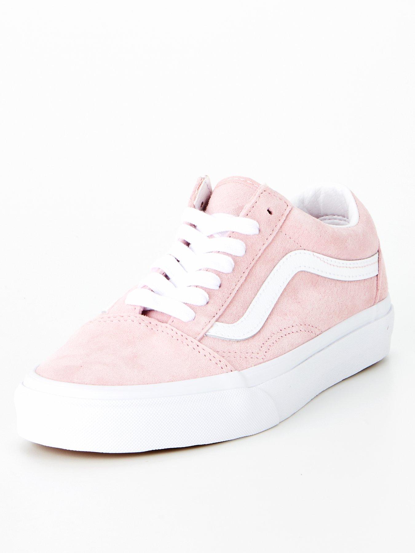 Pink vans very best sale