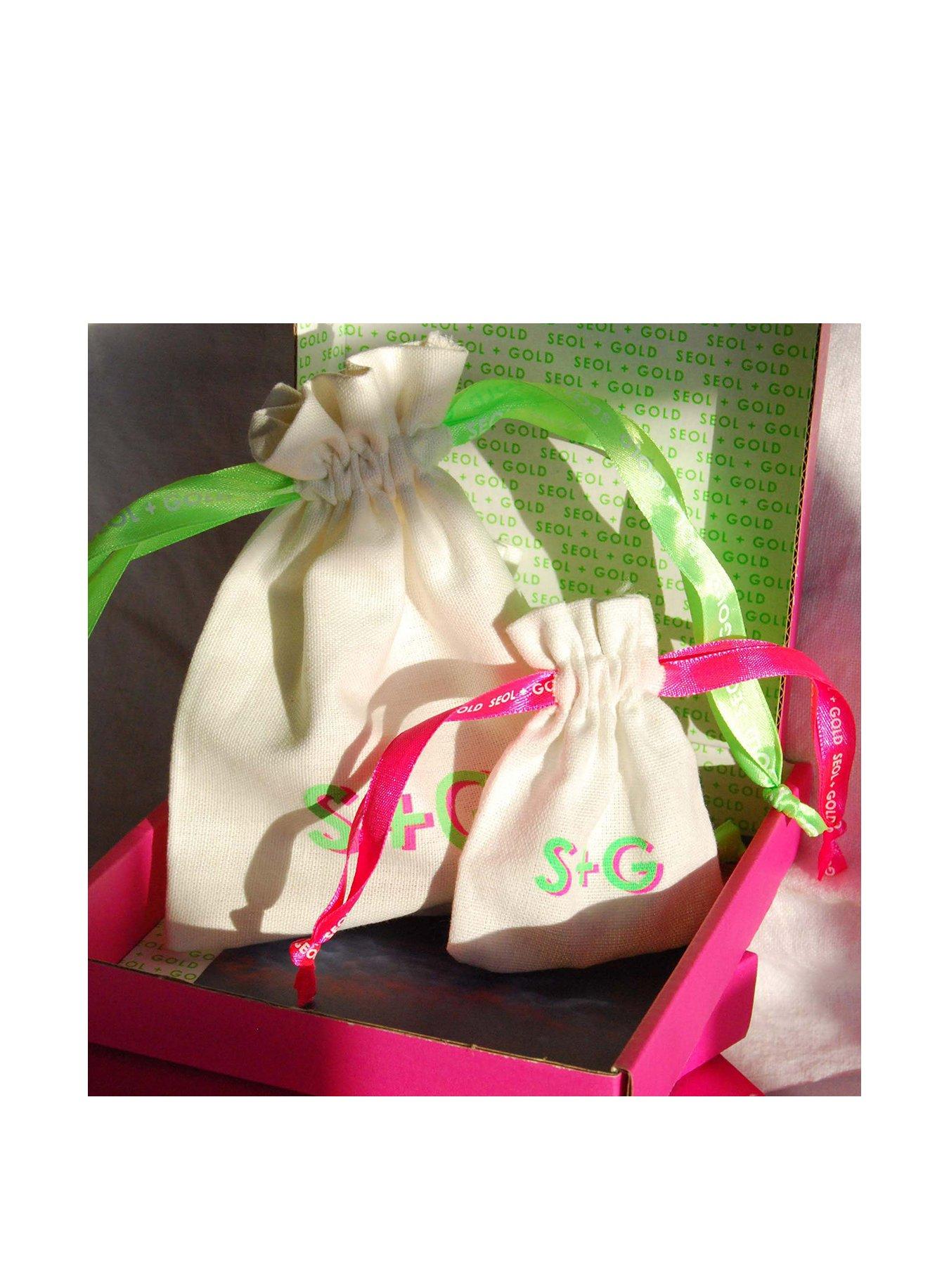 Image 5 of 5 of Seol + Gold 18ct Gold Plated Sterling Silver Abalone Shell Signet Ring