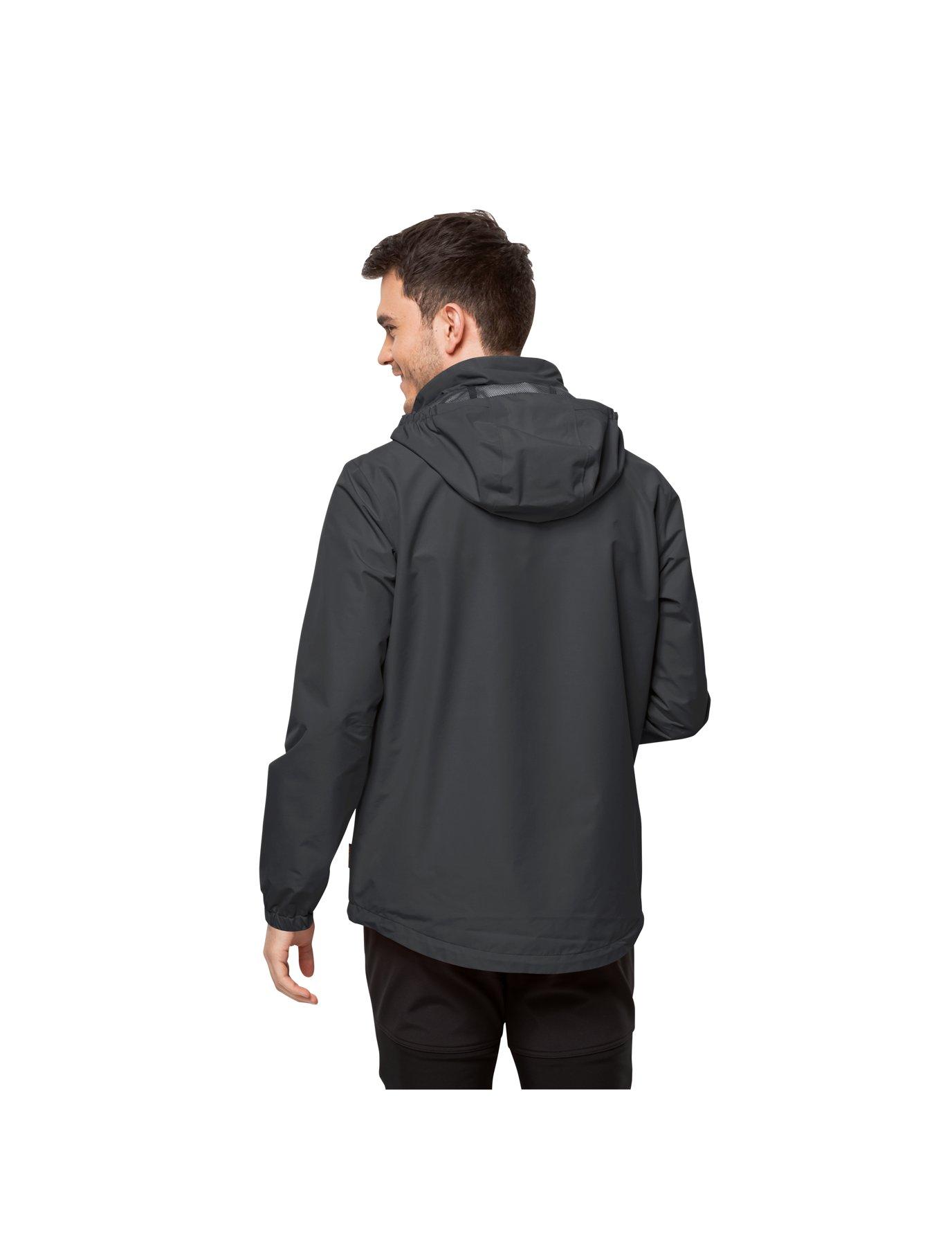 Image 3 of 5 of Jack Wolfskin Stormy Point 2L Jacket - Black