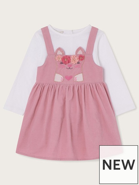 monsoon-baby-girls-cord-cat-pinny-and-top-pink