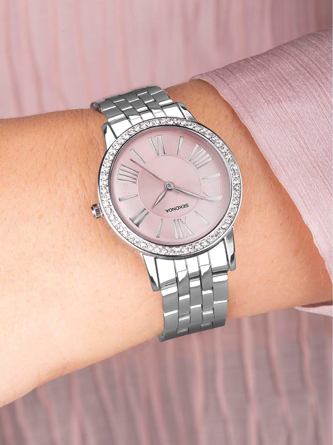 Sekonda round ladies clearance watch