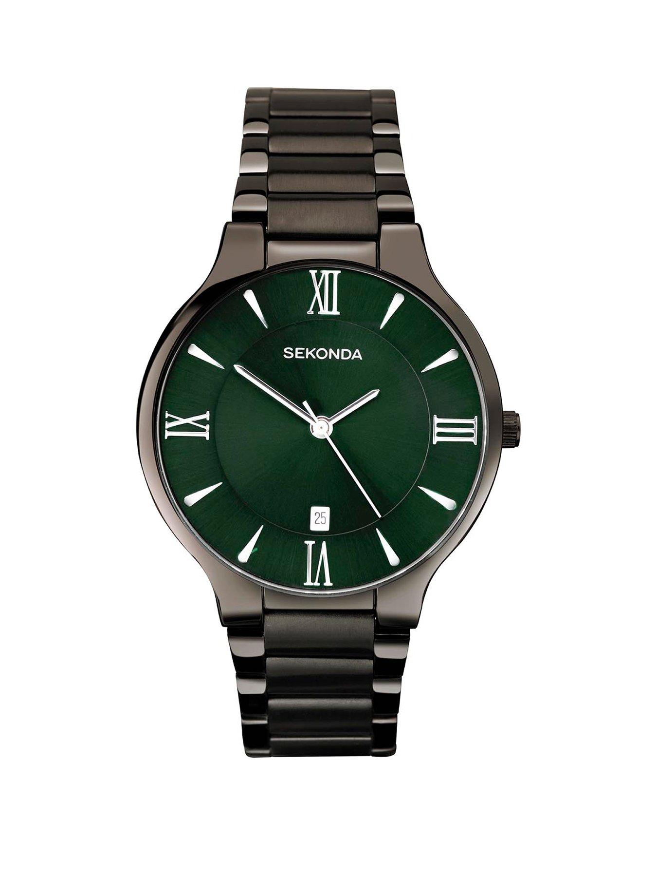 Product photograph of Sekonda Stainless Steel Mens Watch from very.co.uk