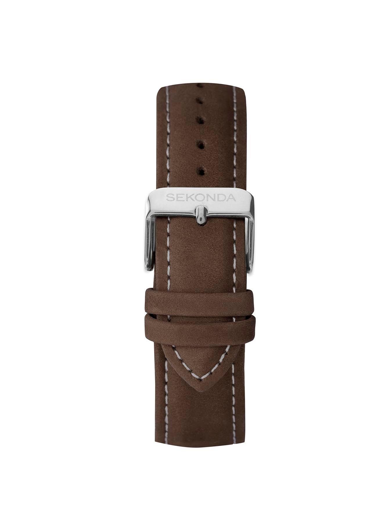Image 6 of 7 of Sekonda Airborne Leather Mens Watch