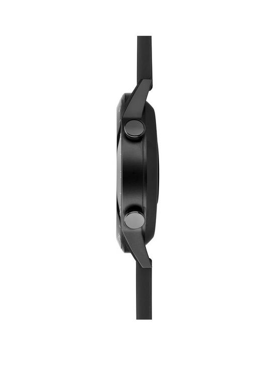 stillFront image of sekonda-active-mens-black-silicone-strap-with-black-dial-smartwatch