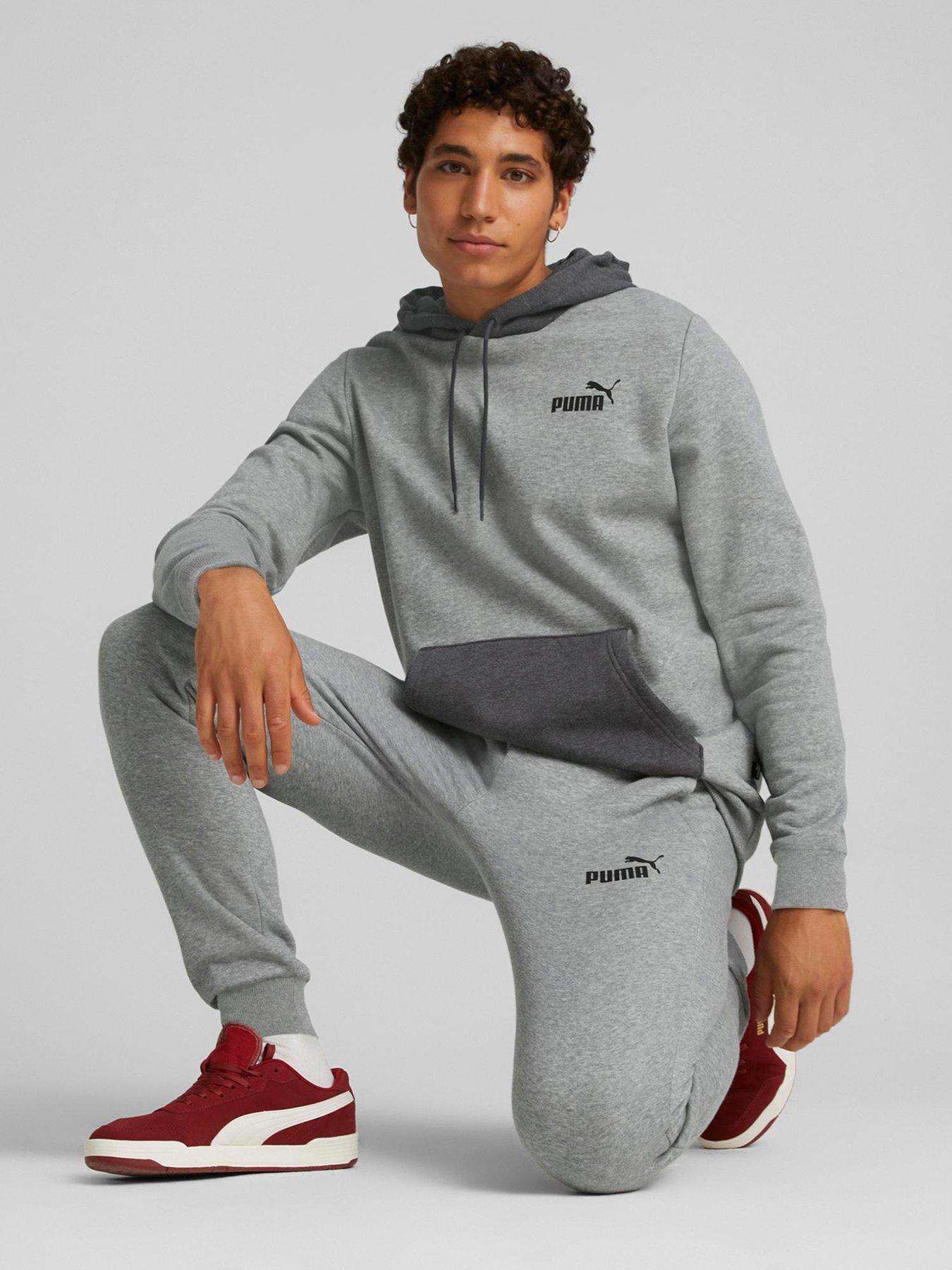 puma tracksuit grey mens