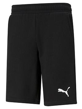 puma mens essentials shorts 10" - black