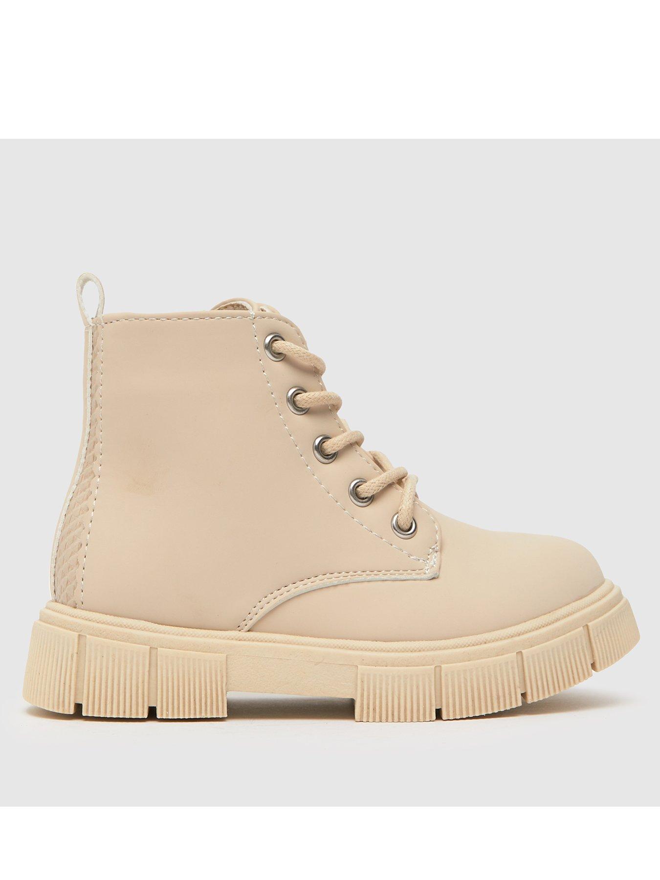 cream boots schuh