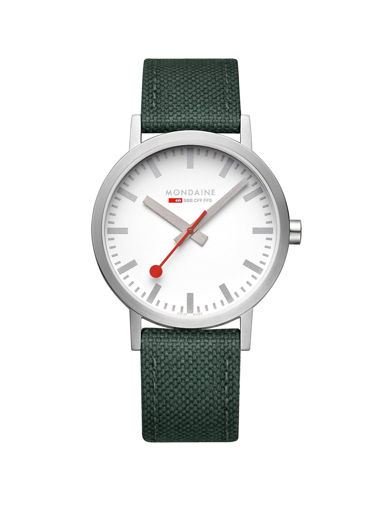 Classic 40 Mm Textile With Cork Lining Unisex Watch