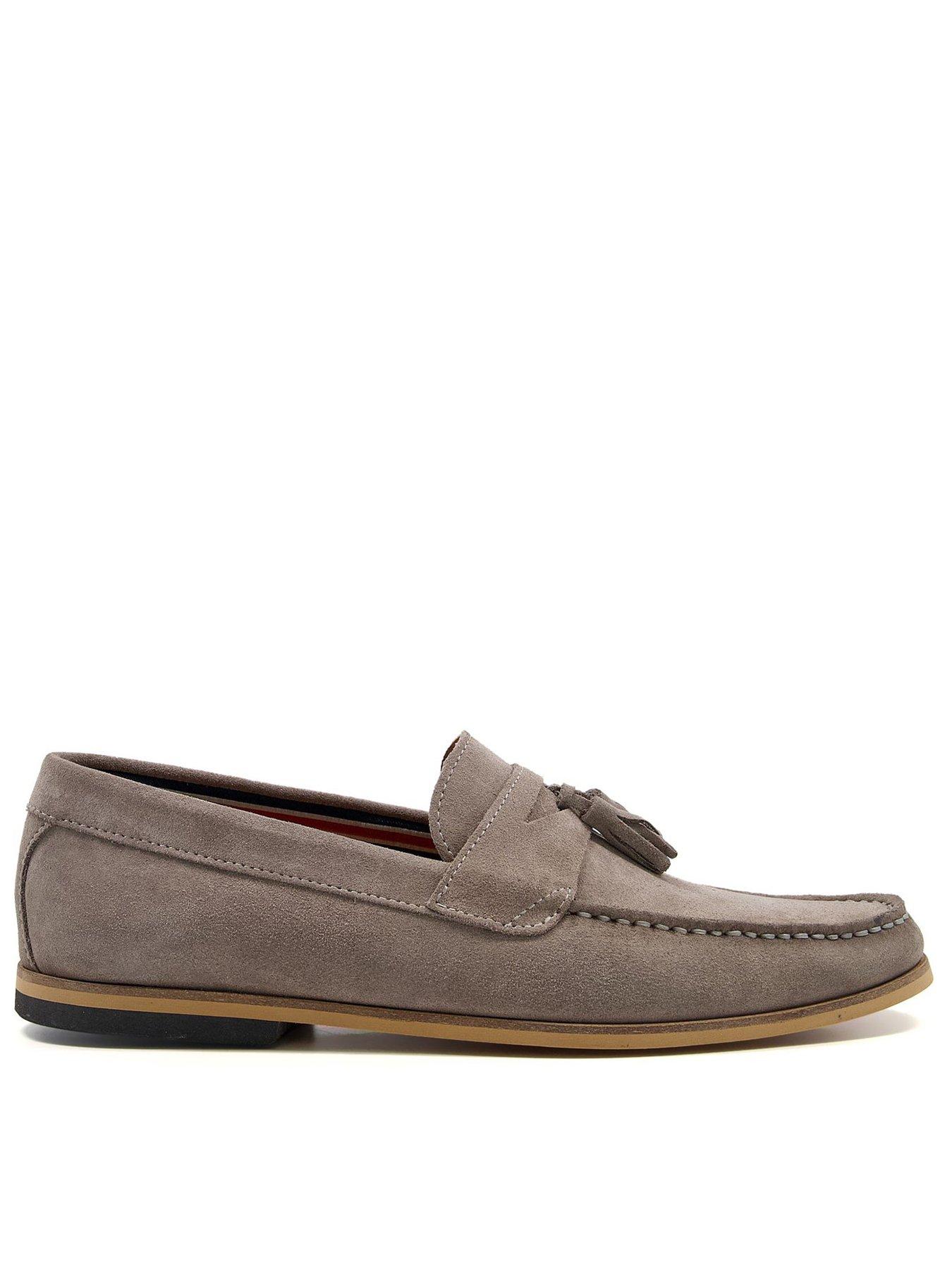 Dune London Bart Smart Loafer - Grey | very.co.uk