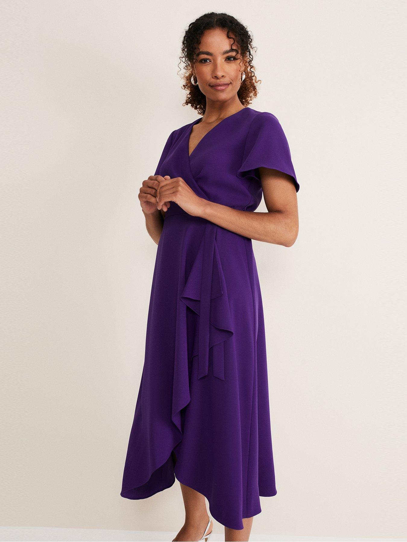 Phase eight hotsell purple dress