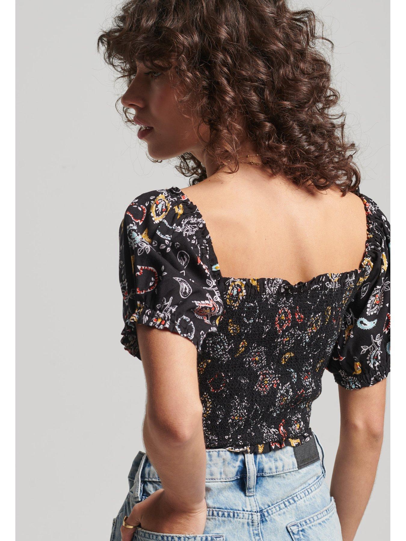 Superdry discount bardot top