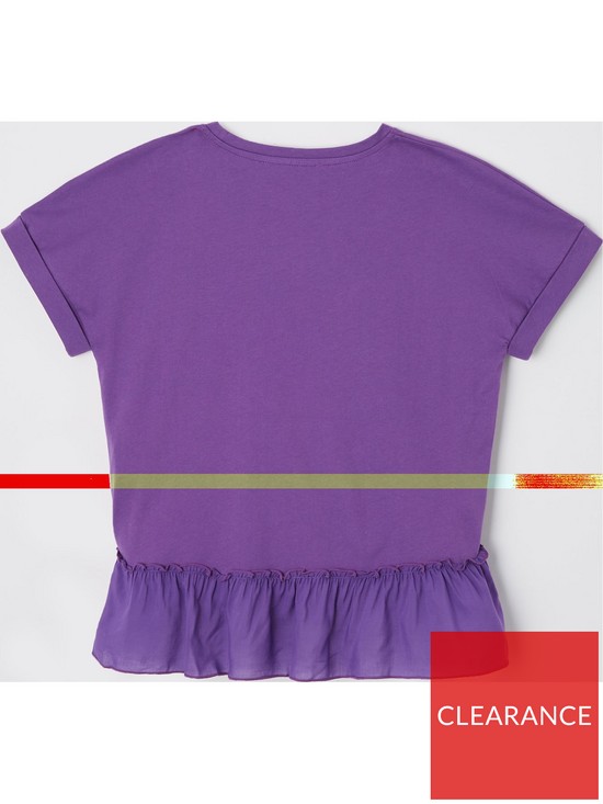 stillFront image of emilio-pucci-purple-logo-t-shirt