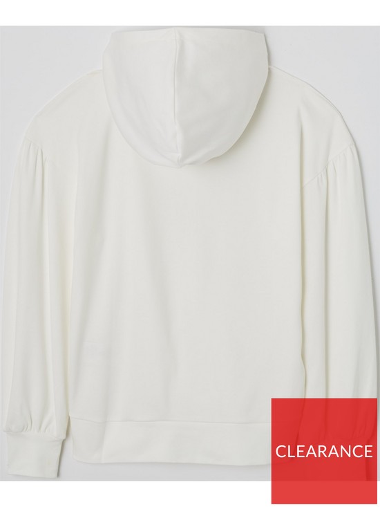 stillFront image of emilio-pucci-white-logo-hoodie