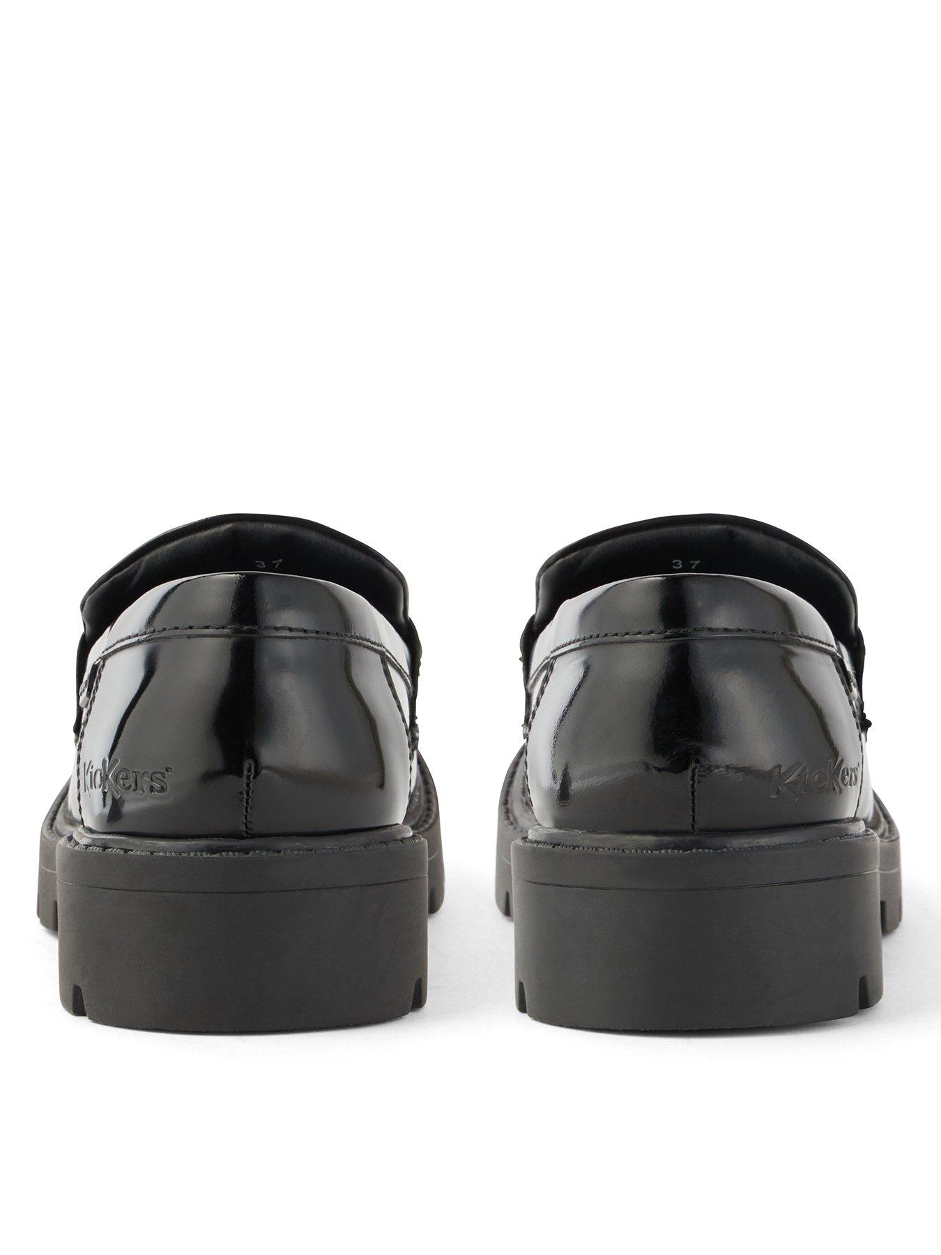 Kickers Kori Leather Loafers - Black | very.co.uk